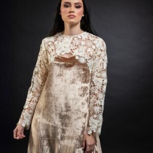 eterna long dress black