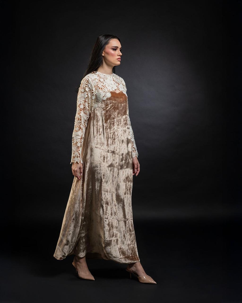 eterna long dress black eterna long dress black