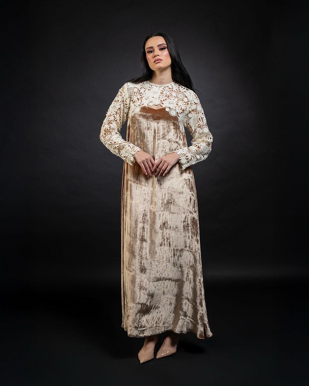 eterna long dress black eterna long dress black