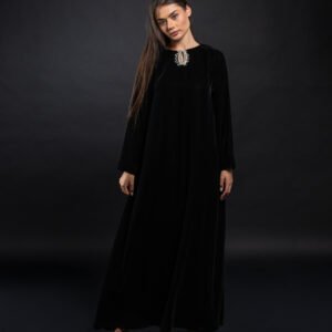 scarlett red long dress